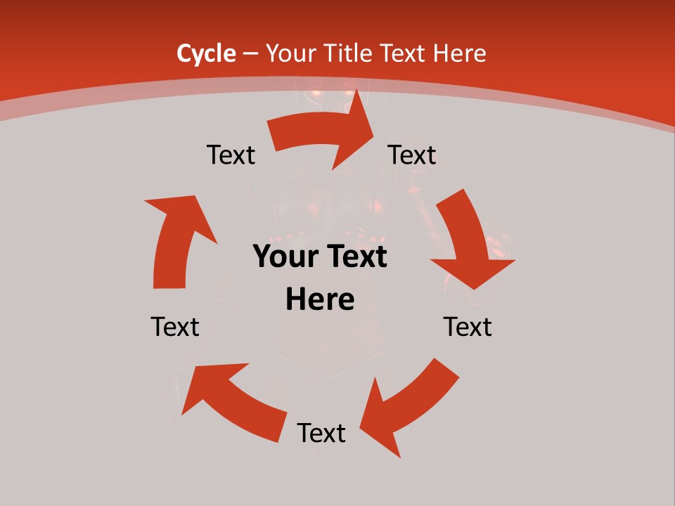 Rendering Mech Fantasy PowerPoint Template