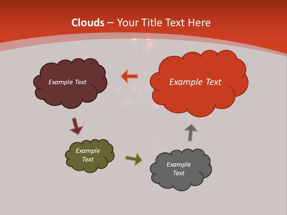 Rendering Mech Fantasy PowerPoint Template