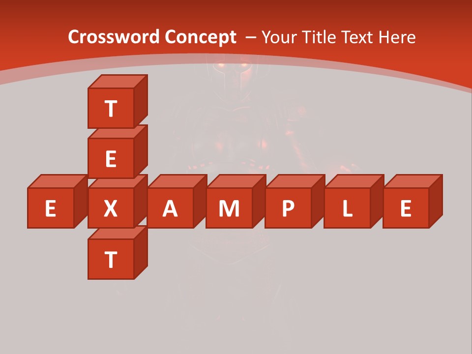 Rendering Mech Fantasy PowerPoint Template