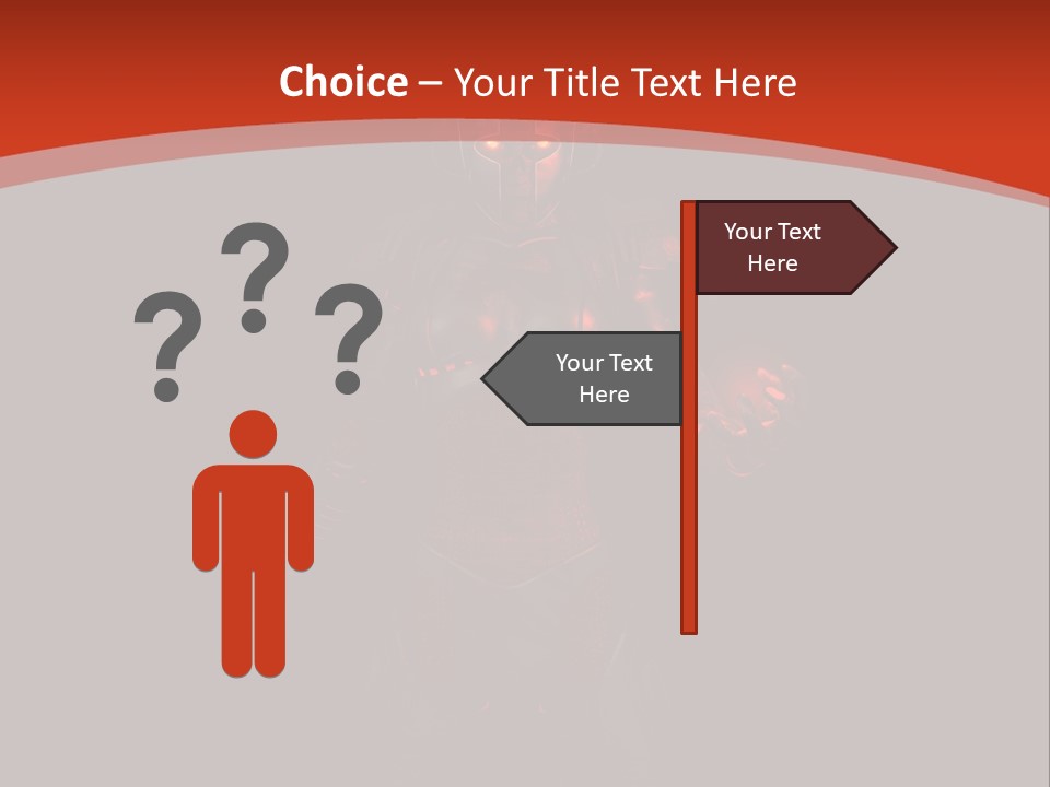 Rendering Mech Fantasy PowerPoint Template