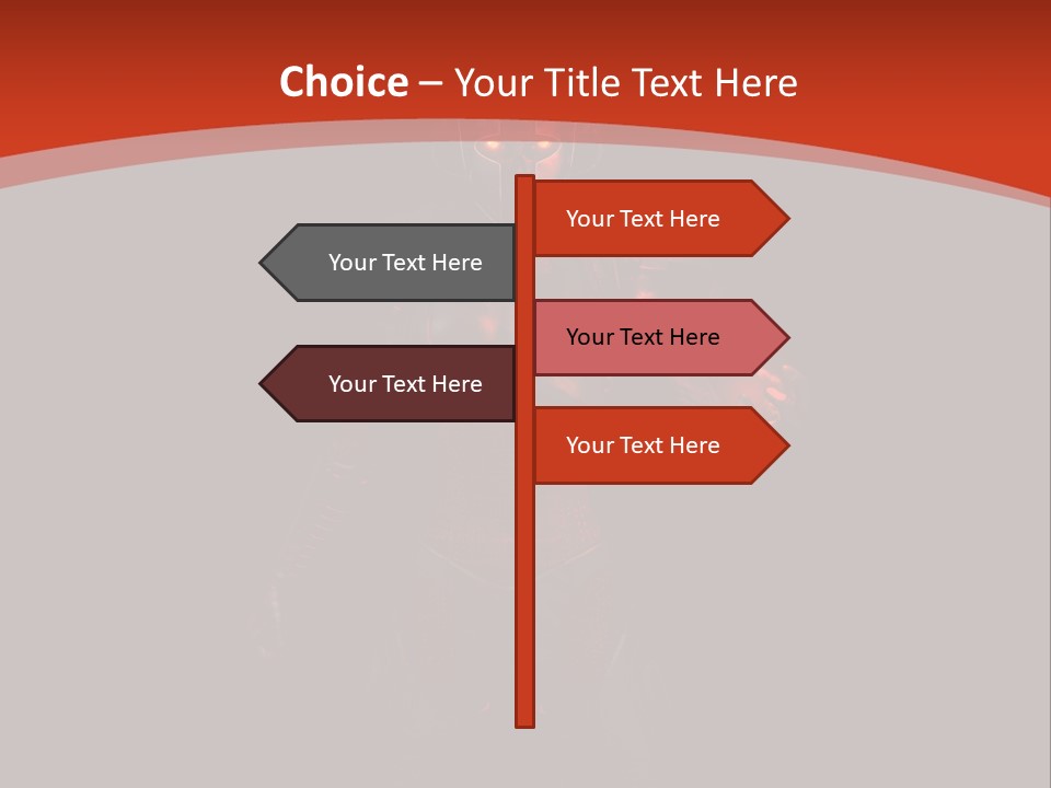 Rendering Mech Fantasy PowerPoint Template