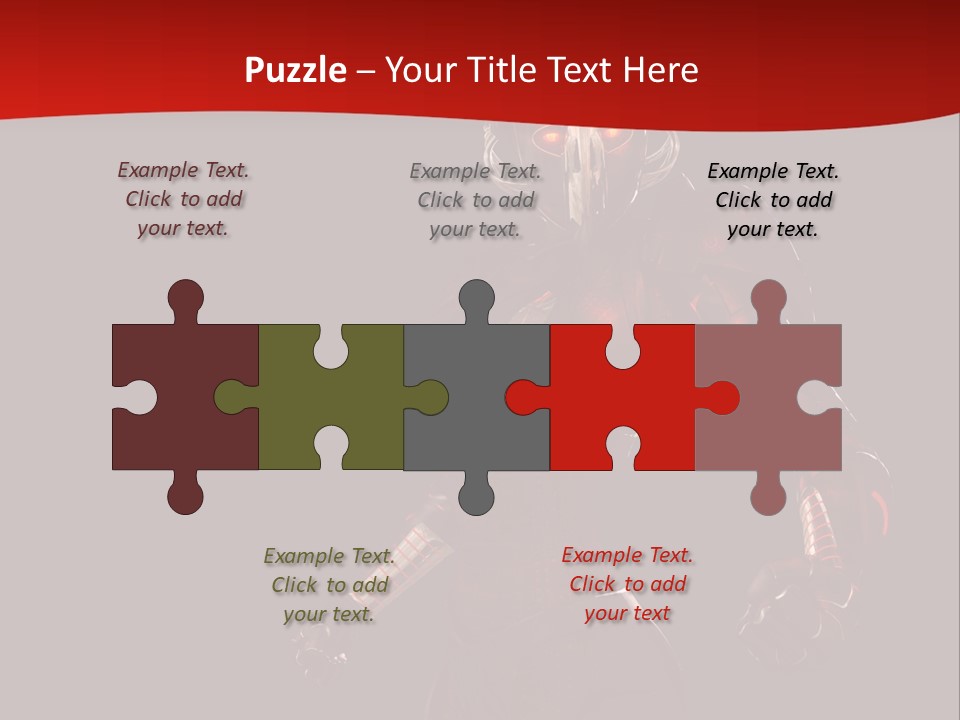 Intelligence Automation Illustration PowerPoint Template