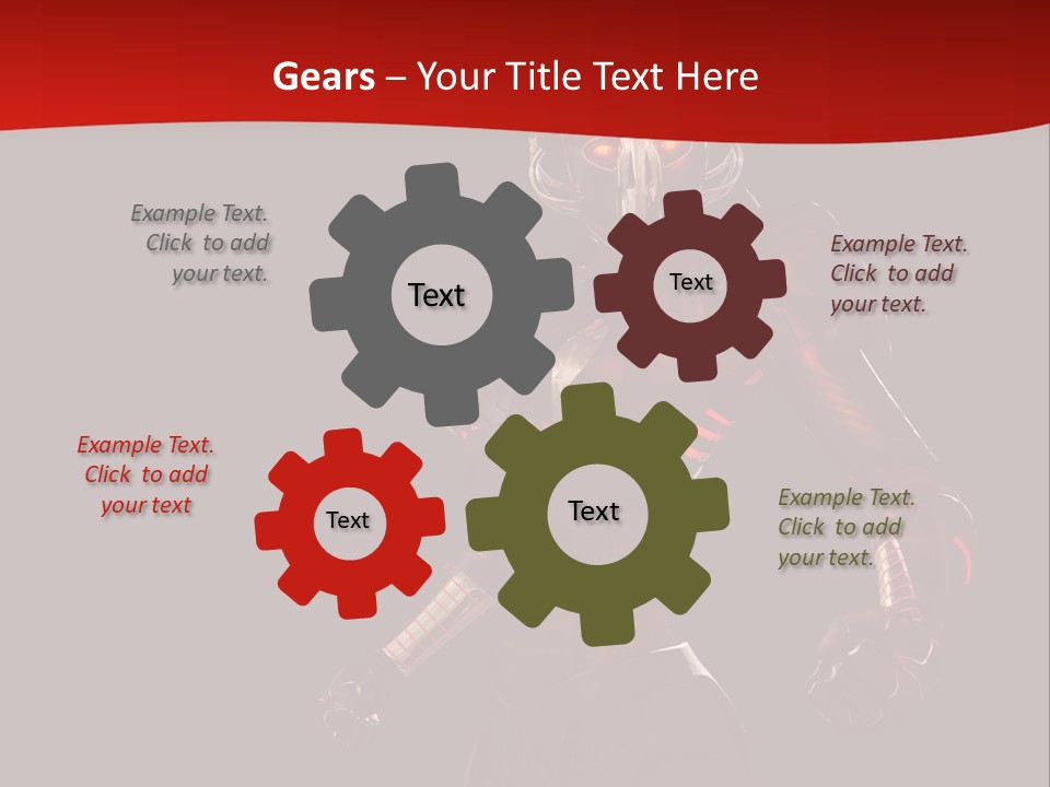 Intelligence Automation Illustration PowerPoint Template