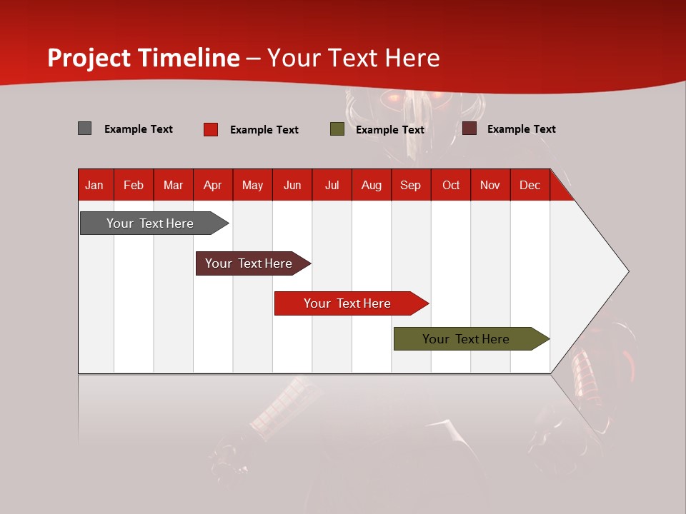 Intelligence Automation Illustration PowerPoint Template