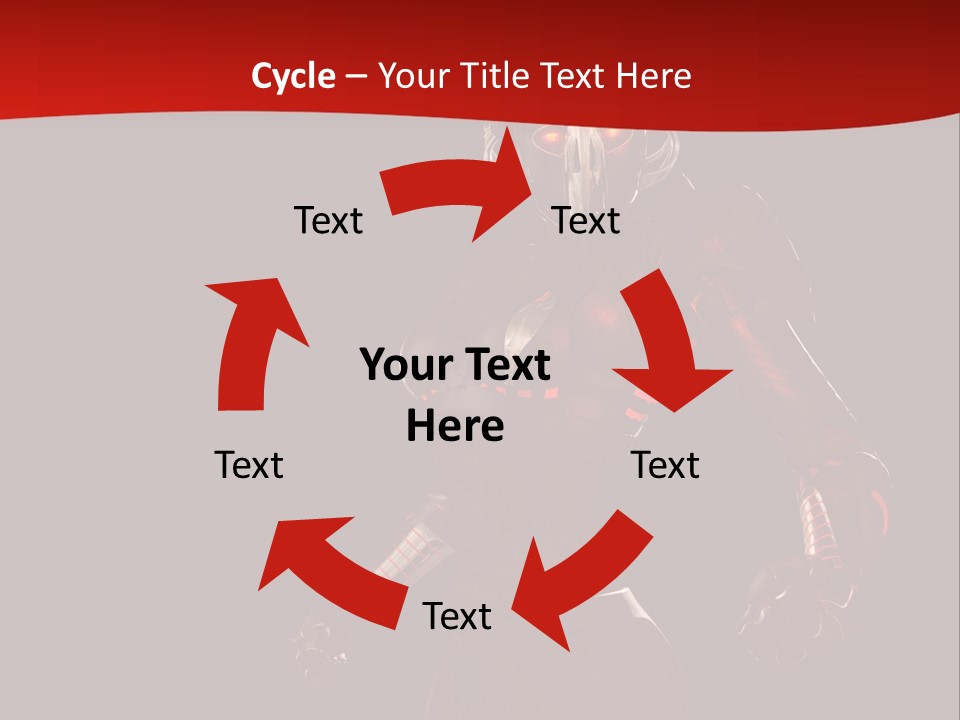 Intelligence Automation Illustration PowerPoint Template
