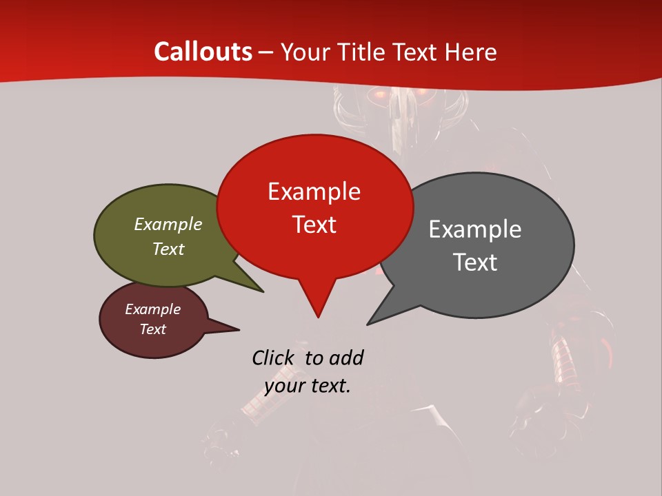 Intelligence Automation Illustration PowerPoint Template