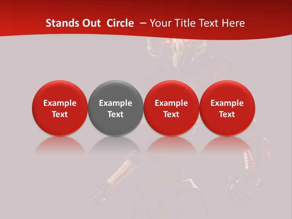 Intelligence Automation Illustration PowerPoint Template