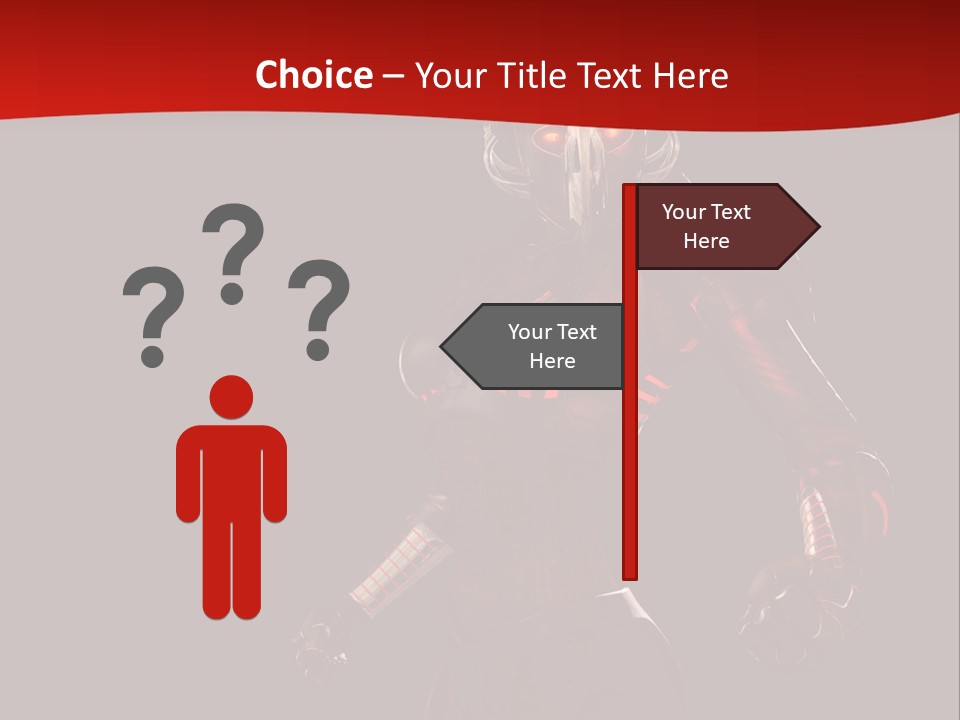 Intelligence Automation Illustration PowerPoint Template