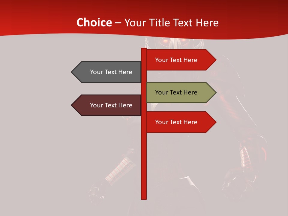 Intelligence Automation Illustration PowerPoint Template