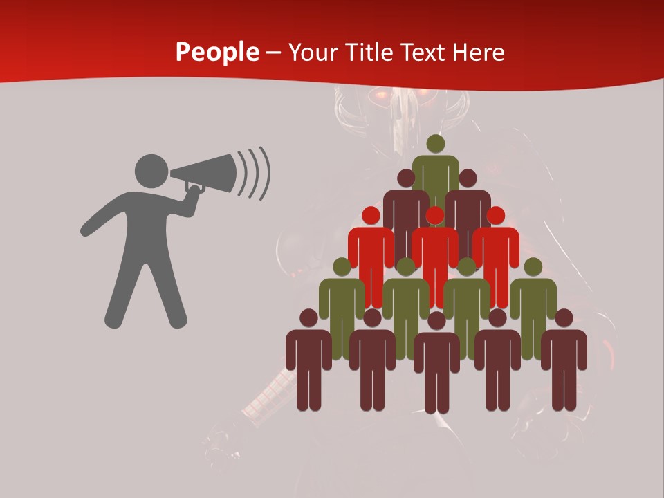 Intelligence Automation Illustration PowerPoint Template