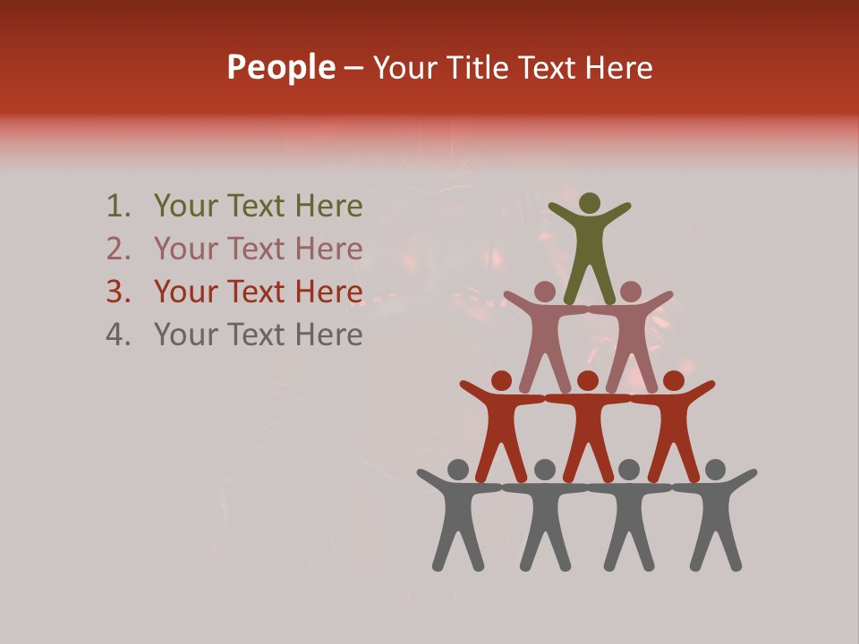 Artificial Model Digital PowerPoint Template