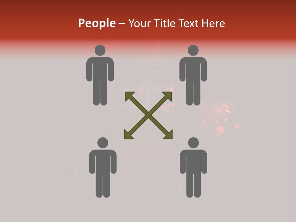 Artificial Model Digital PowerPoint Template