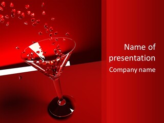 View Vibrant Drink PowerPoint Template