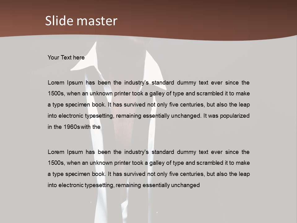 Humorou Corporation Itting PowerPoint Template