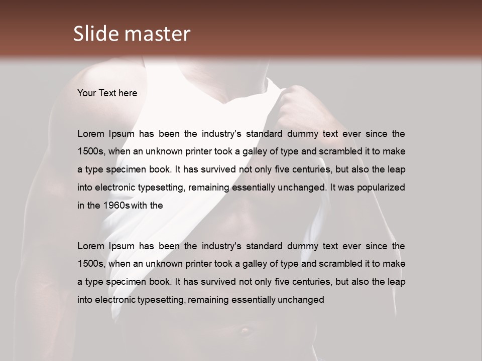 Office Meeting Figure PowerPoint Template