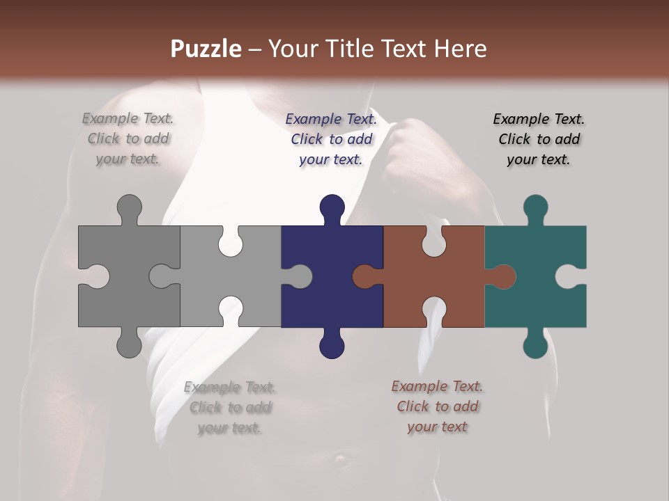Office Meeting Figure PowerPoint Template