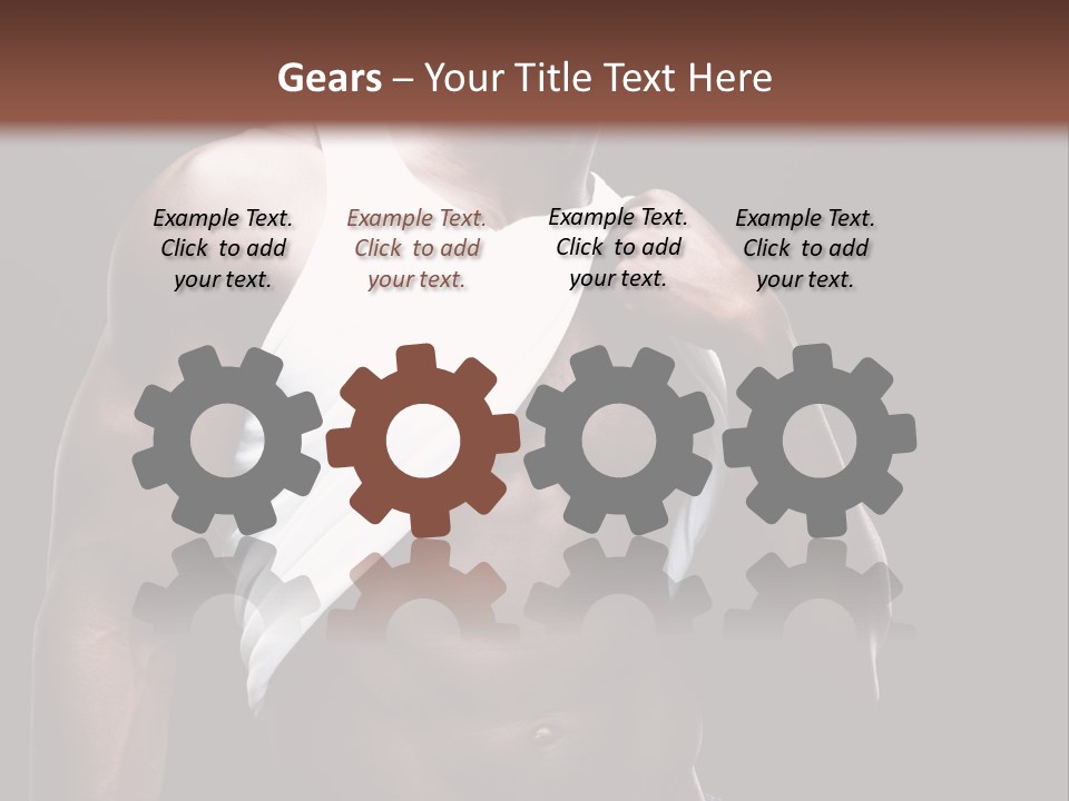 Office Meeting Figure PowerPoint Template