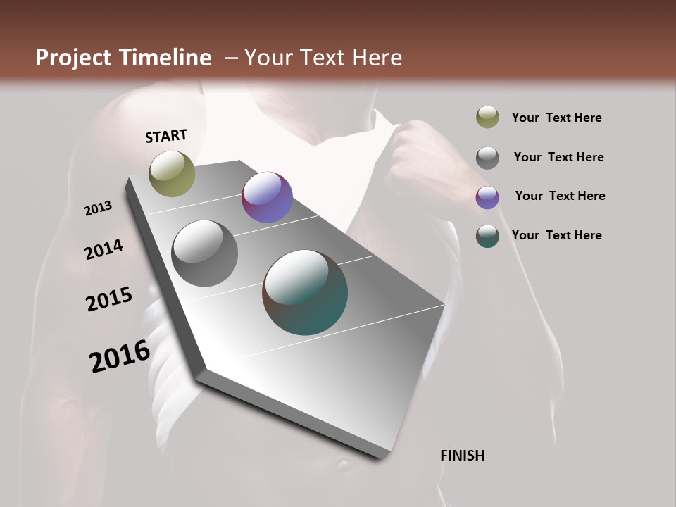 Office Meeting Figure PowerPoint Template