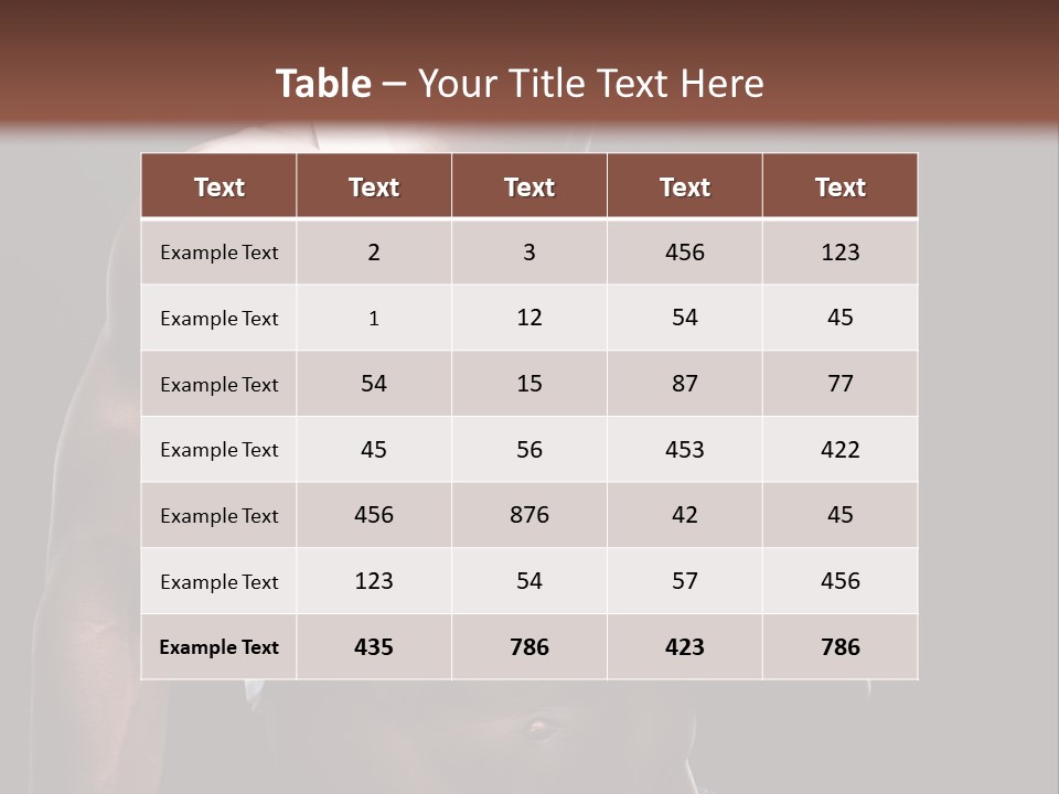 Office Meeting Figure PowerPoint Template