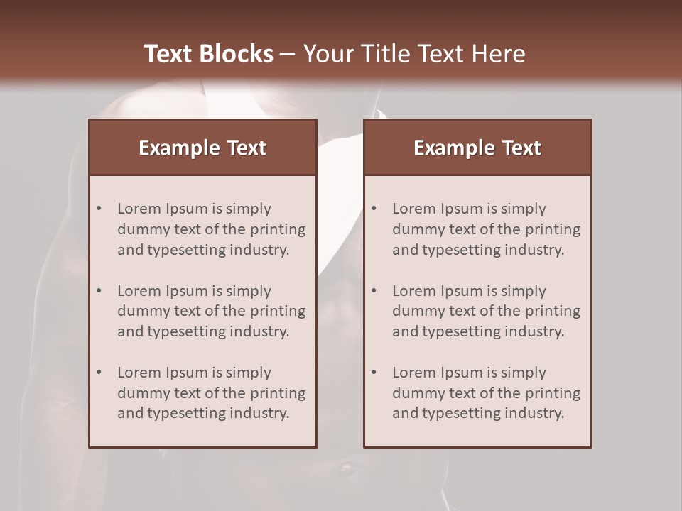 Office Meeting Figure PowerPoint Template