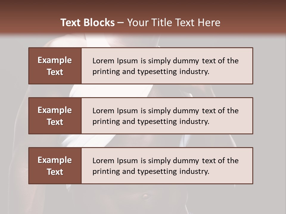 Office Meeting Figure PowerPoint Template