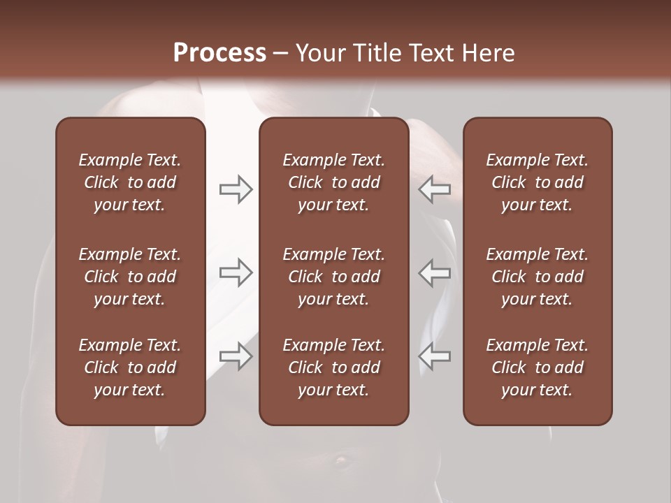 Office Meeting Figure PowerPoint Template