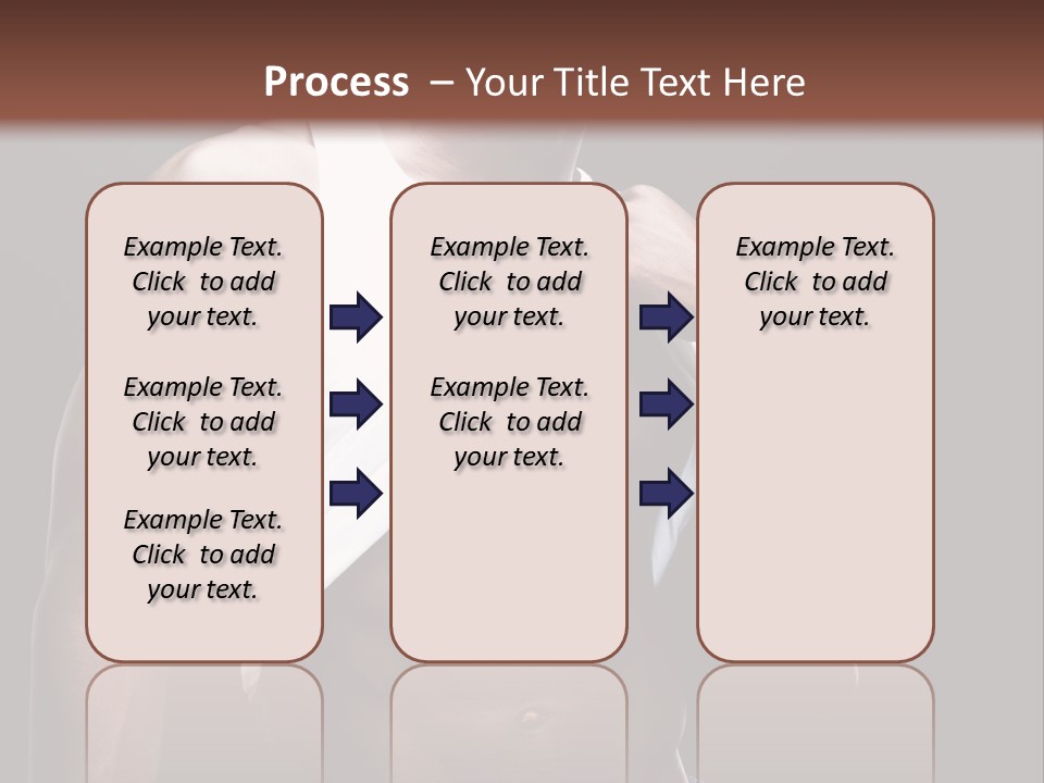 Office Meeting Figure PowerPoint Template