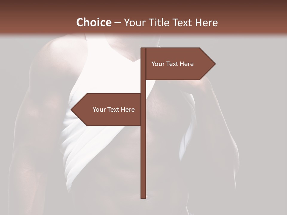 Office Meeting Figure PowerPoint Template