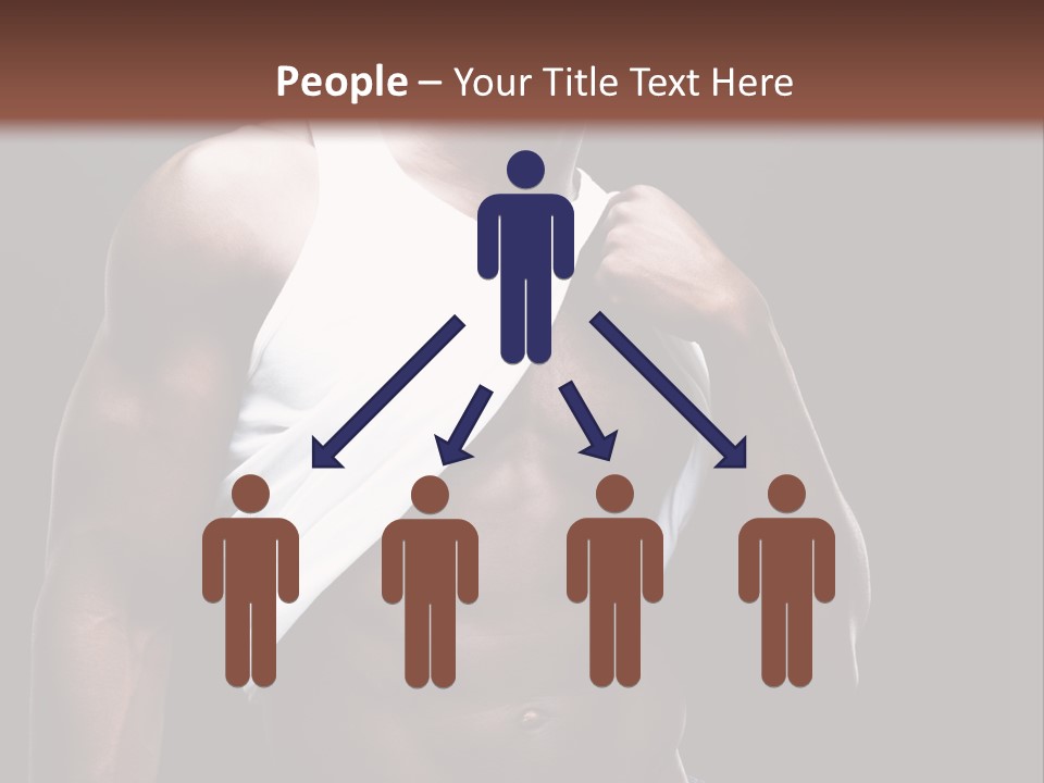 Office Meeting Figure PowerPoint Template