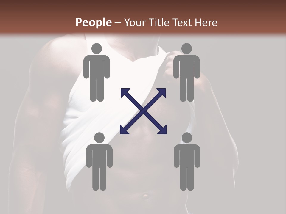 Office Meeting Figure PowerPoint Template