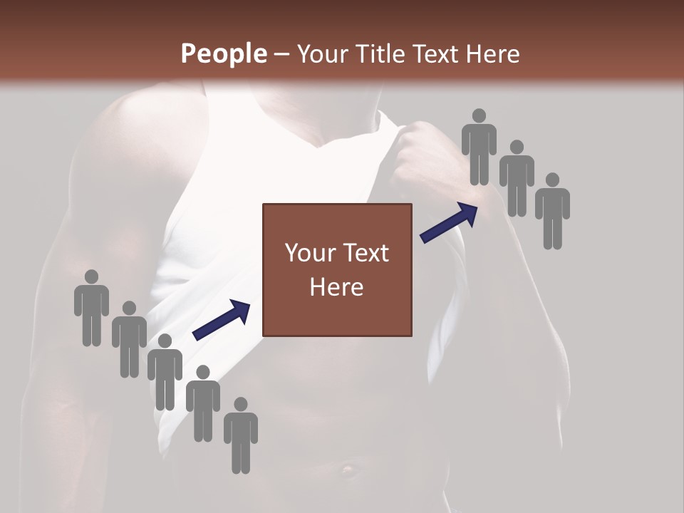 Office Meeting Figure PowerPoint Template