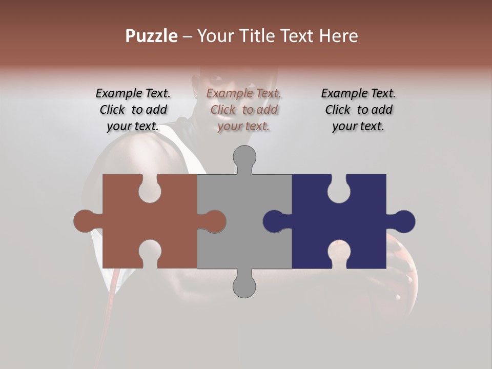 Figure Together Toon PowerPoint Template