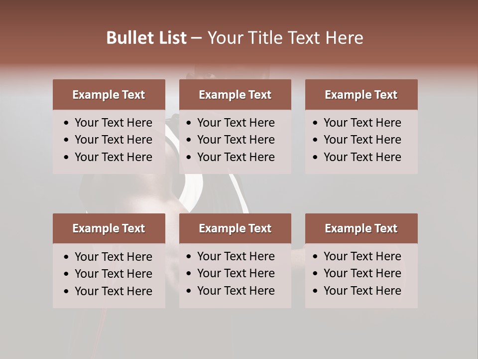 Figure Together Toon PowerPoint Template