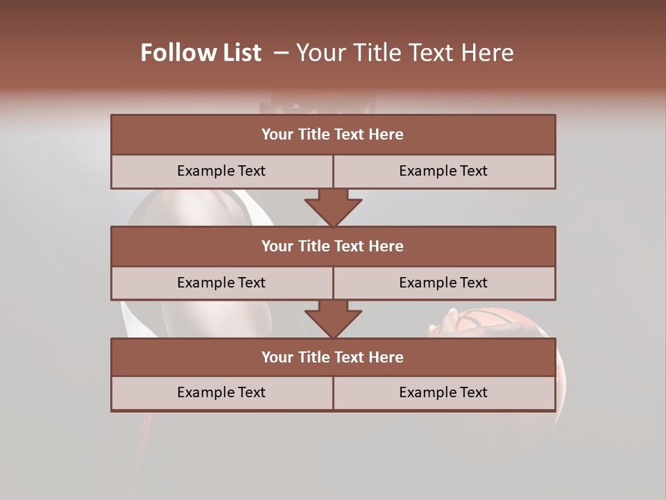Figure Together Toon PowerPoint Template