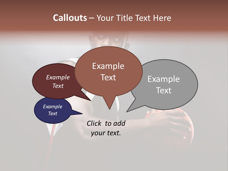 Figure Together Toon PowerPoint Template