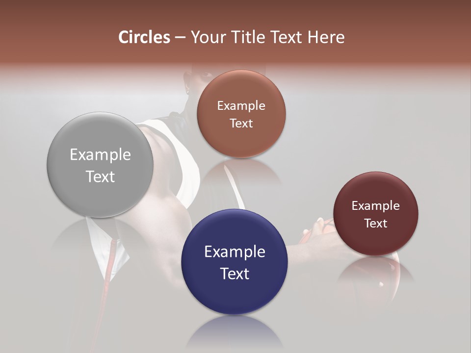 Figure Together Toon PowerPoint Template