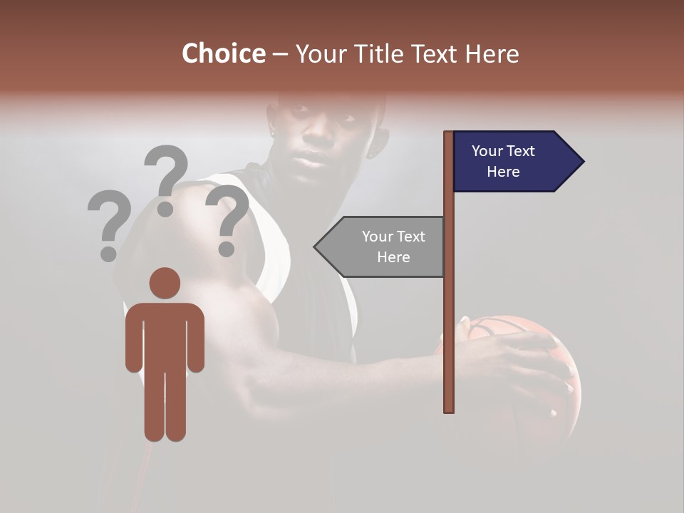 Figure Together Toon PowerPoint Template
