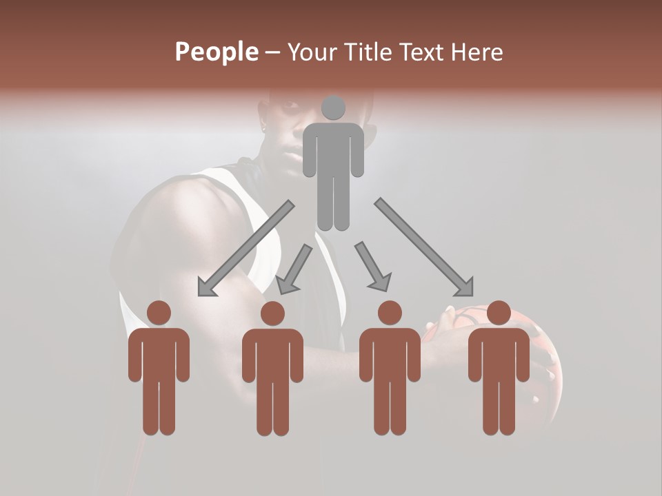 Figure Together Toon PowerPoint Template