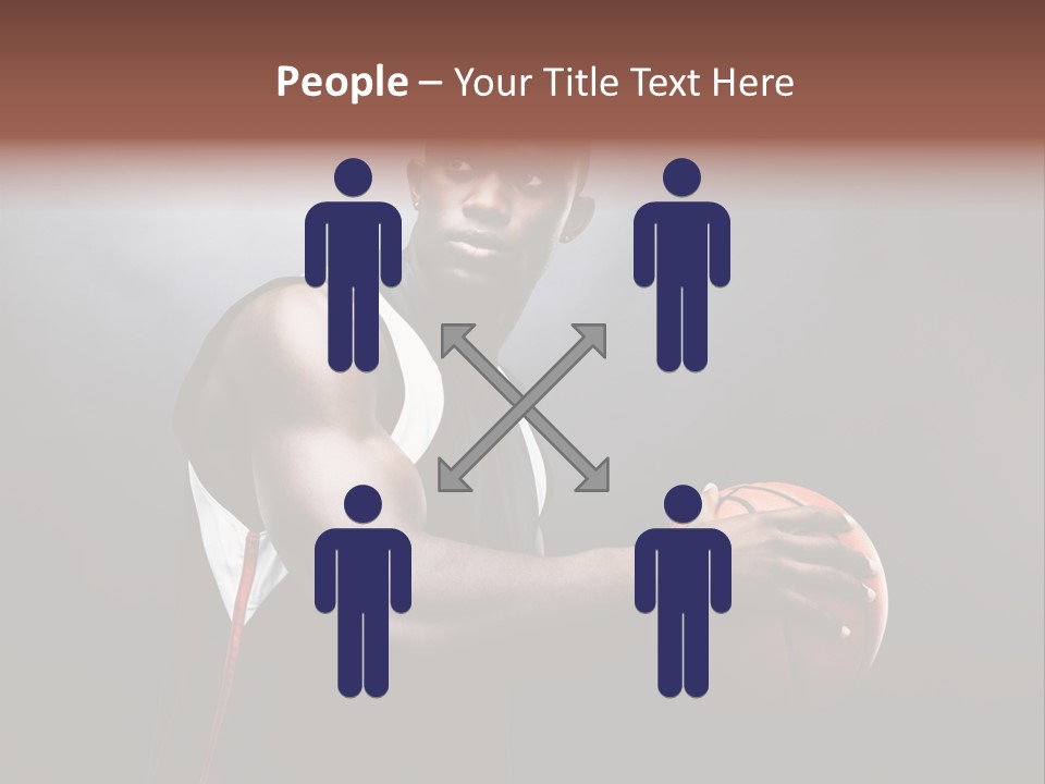 Figure Together Toon PowerPoint Template