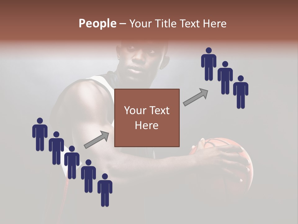 Figure Together Toon PowerPoint Template