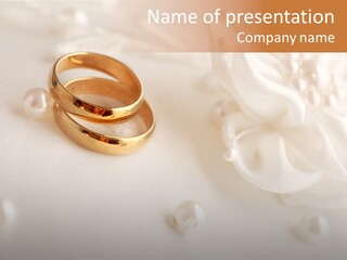 Detail Wedding Band PowerPoint Template