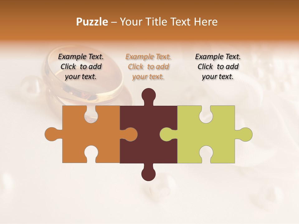 Detail Wedding Band PowerPoint Template