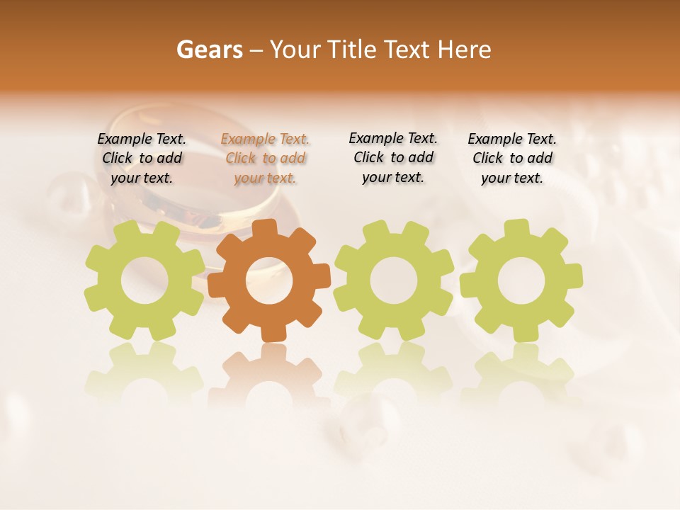 Detail Wedding Band PowerPoint Template