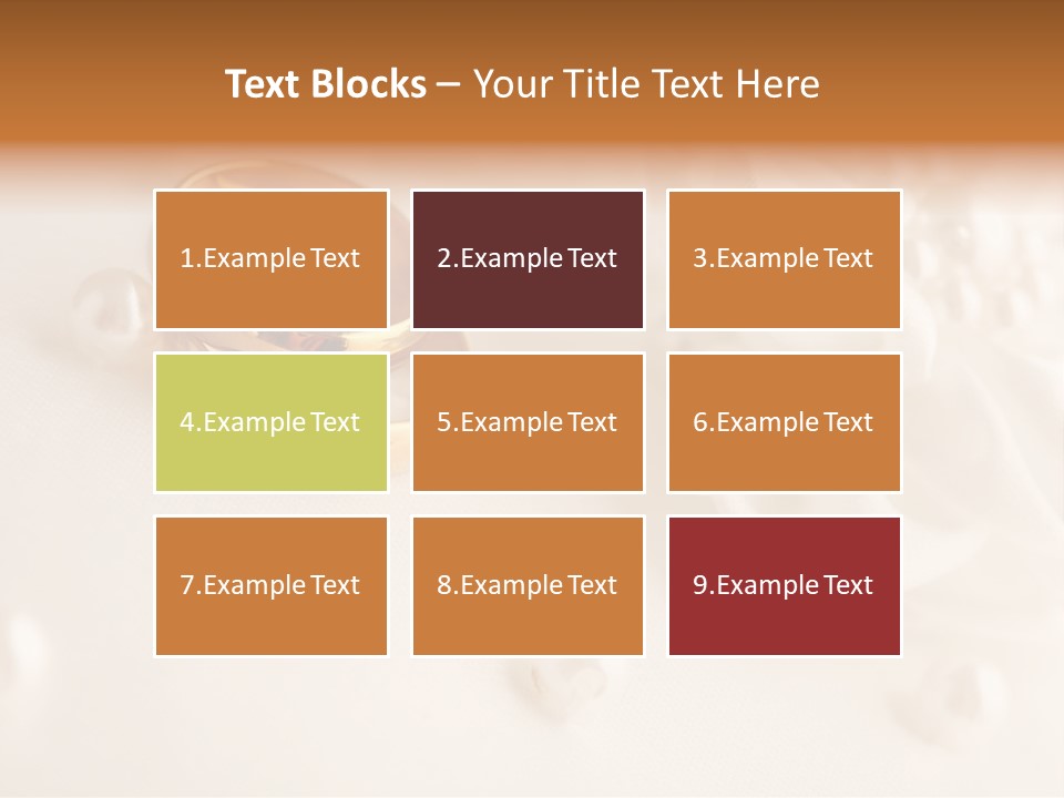 Detail Wedding Band PowerPoint Template