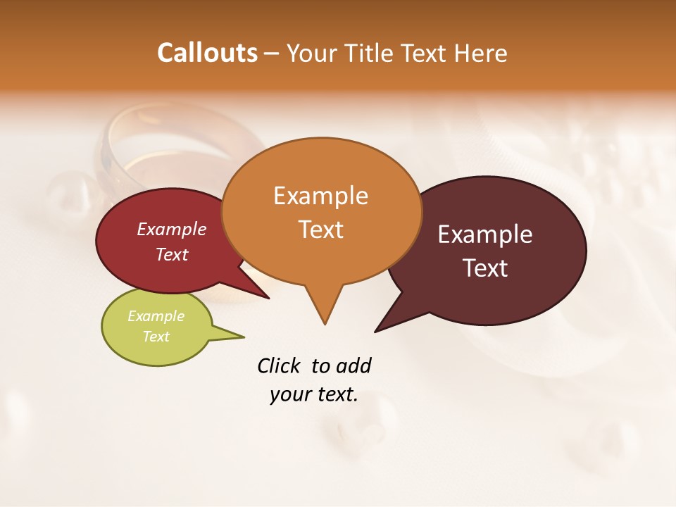 Detail Wedding Band PowerPoint Template