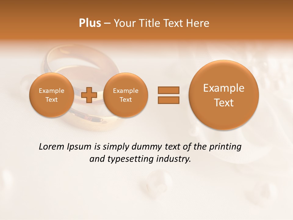 Detail Wedding Band PowerPoint Template