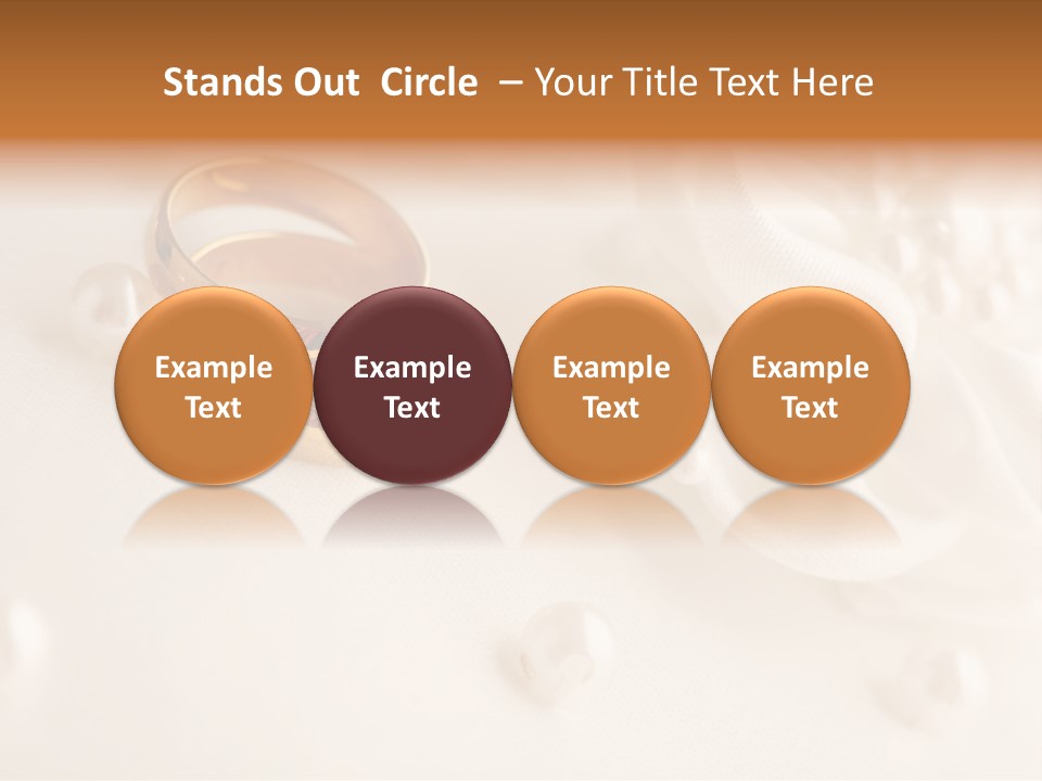 Detail Wedding Band PowerPoint Template