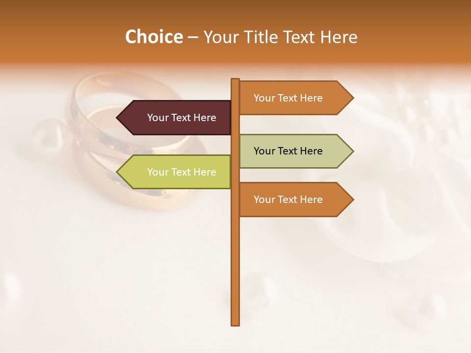 Detail Wedding Band PowerPoint Template
