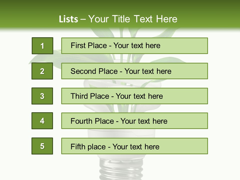 Future Green Save PowerPoint Template