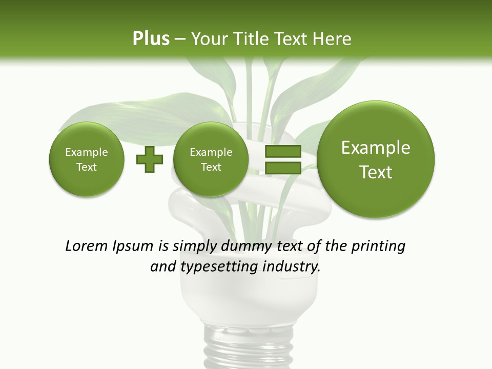 Future Green Save PowerPoint Template